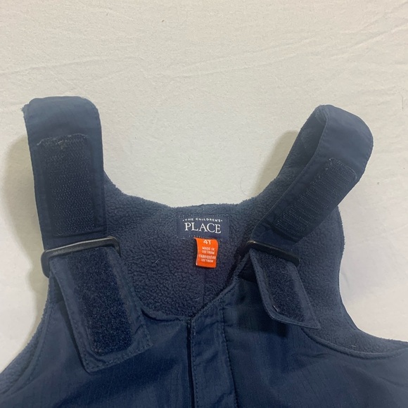 The Children’s Place Snow Bib Overalls - Navy, Size 4T - Picture 4 of 6
